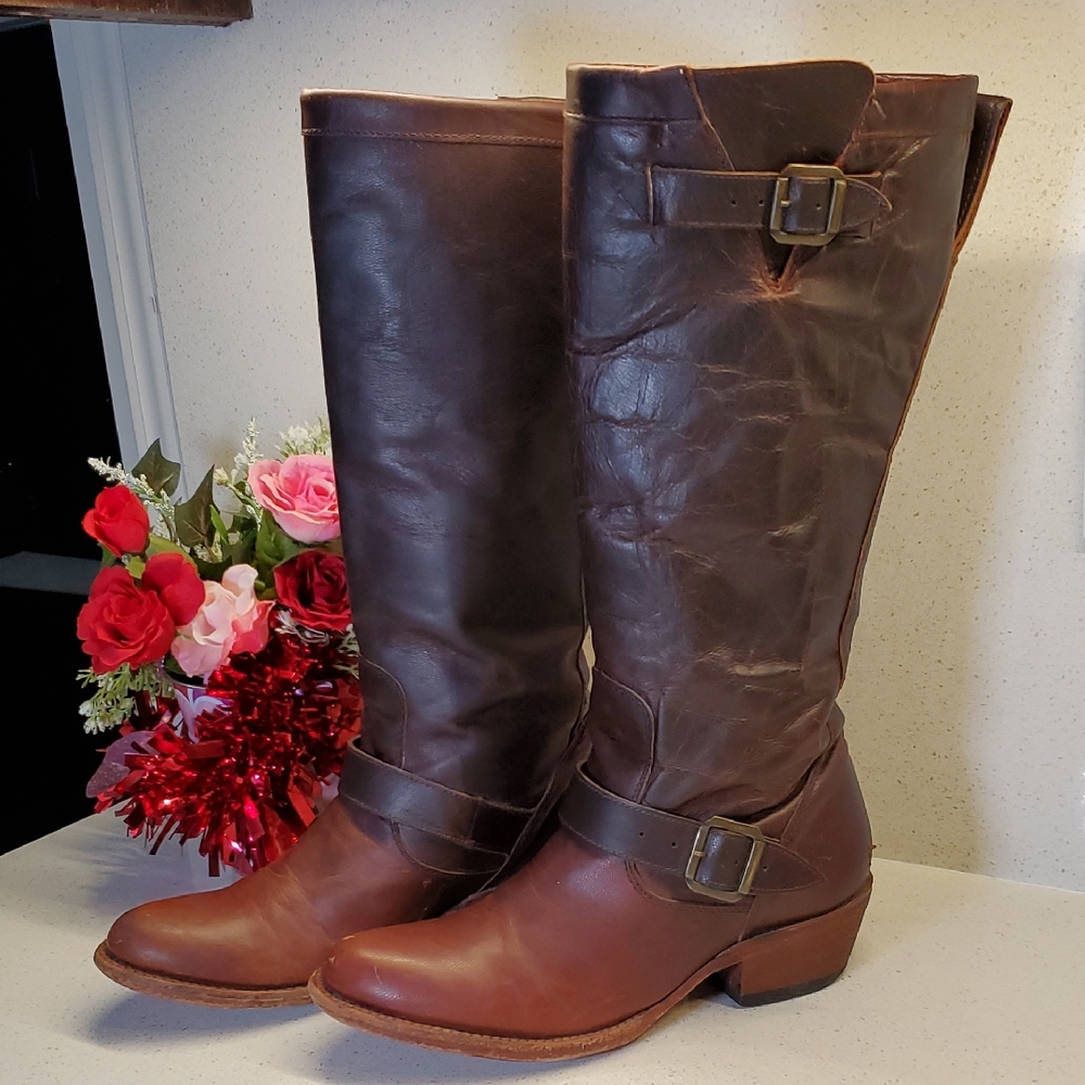 MACIE BEAN Leather Boots (sz 6.5)